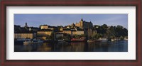 Framed Buildings On The Waterfront, Stockholm, Sweden