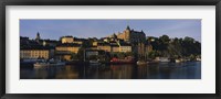 Framed Buildings On The Waterfront, Stockholm, Sweden