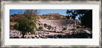 Framed Turkey, Ephesus, main theater ruins