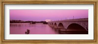 Framed Memorial Bridge, Washington DC, District Of Columbia, USA