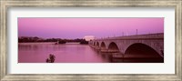 Framed Memorial Bridge, Washington DC, District Of Columbia, USA