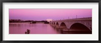 Framed Memorial Bridge, Washington DC, District Of Columbia, USA