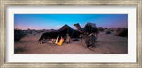 Framed Bedouin Camp, Tunisia, Africa