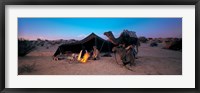 Framed Bedouin Camp, Tunisia, Africa