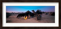 Framed Bedouin Camp, Tunisia, Africa