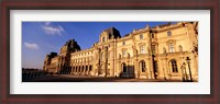 Framed Facade of an art museum, Musee du Louvre, Paris, France