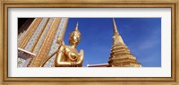 Framed Wat Phra Kaeo Statue, Grand Palace, Bangkok, Thailand