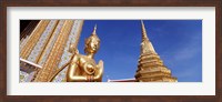 Framed Wat Phra Kaeo Statue, Grand Palace, Bangkok, Thailand
