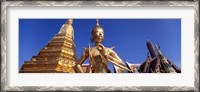 Framed Wat Phra Kaeo, Grand Palace, Bangkok, Thailand