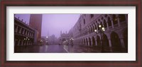 Framed Fog Over Saint Marks Square, Venice, Italy