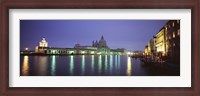 Framed Grand Canal, Venice, Italy (night)