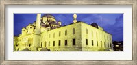 Framed Yeni Mosque, Istanbul, Turkey