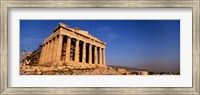 Framed Ruins of a temple, Parthenon, Athens, Greece