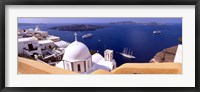 Framed View of the Caldera, Santorini, Cyclades Islands, Greece