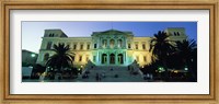 Framed Low angle view of a building, Syros, Cyclades Islands, Greece