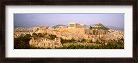 Framed High angle view of buildings in a city, Acropolis, Athens, Greece