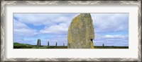 Framed Ring Of Brodgar, Orkney Islands, Scotland, United Kingdom