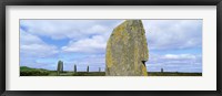 Framed Ring Of Brodgar, Orkney Islands, Scotland, United Kingdom