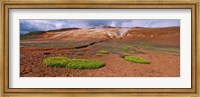 Framed Steam Emitting From The Ground, Lehmjukur Thermal Area, Iceland