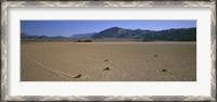 Framed Panoramic View Of An Arid Landscape, Death Valley National Park, Nevada, California, USA