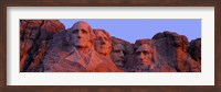 Framed Mount Rushmore, South Dakota