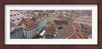 Framed View from old town hall, Prague, Czech Republic