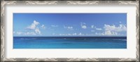 Framed Clouds over the ocean, Atlantic Ocean, Bermuda