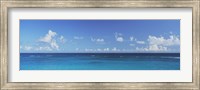 Framed Clouds over the ocean, Atlantic Ocean, Bermuda