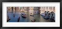 Framed Gondolas on the Water, Venice, Italy
