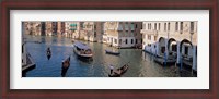 Framed Gondolas on the Water, Venice, Italy