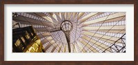 Framed Low angle view of the roof of a building, Sony Center, Berlin, Germany