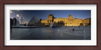 Framed Facade Of A Museum, Musee Du Louvre, Paris, France