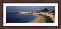 Framed Copacabana Beach, Rio De Janeiro, Brazil
