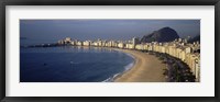 Framed Copacabana Beach, Rio De Janeiro, Brazil