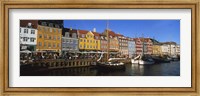 Framed Buildings On The Waterfront, Nyhavn, Copenhagen, Denmark