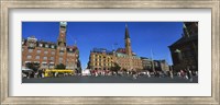 Framed City Hall Square, Copenhagen, Denmark