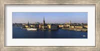 Framed Stockholm skyline, Sweden