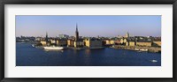 Framed Stockholm skyline, Sweden