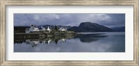 Framed Residential Structure On The Waterfront, Plockton, Highlands, Scotland, United Kingdom
