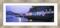 Framed Buildings On The Waterfront, Portree, Isle Of Skye, Scotland, United Kingdom