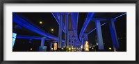 Framed Low Angle View Of An Overpasses, Shanghai, China