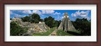 Framed Ruins Of An Old Temple, Tikal, Guatemala