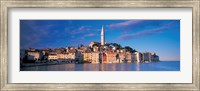 Framed City on the waterfront, Rovinj, Croatia