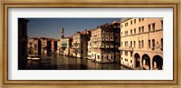Framed Buildings on the waterfront, Venice, Italy