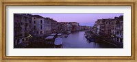 Framed Buildings Along A Canal, Venice, Italy