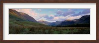 Framed Mountains On A Landscape, Glen Nevis, Scotland, United Kingdom