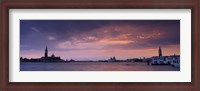 Framed Clouds Over A River, Venice, Italy