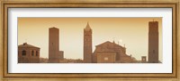 Framed Buildings in a city, Bologna, Italy