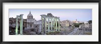 Framed Ruins of an old building, Rome, Italy