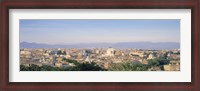 Framed High angle view of a city, Rome, Italy